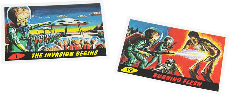 World’s Smallest Mars Attacks Micro Figures- (Random) cards