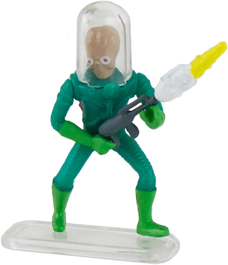 World’s Smallest Mars Attacks Micro Figures- (Random) martian in action