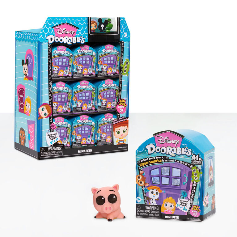 Disney Doorable series 5 mini peek (2-3 figures per box) (Sealed Case of 48)