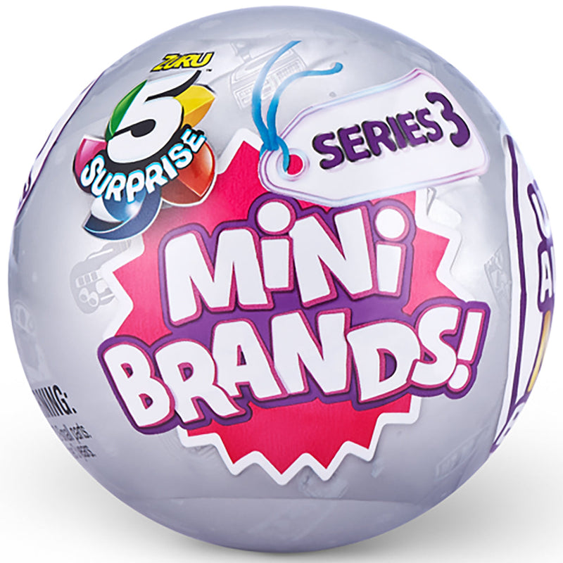 5 Surprise Mini Brands! Series 3 Mystery Pack