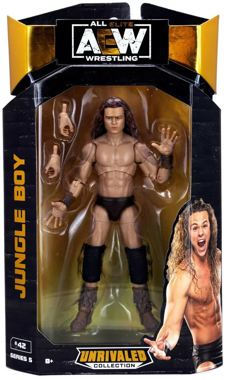 AEW All Elite Wrestling Unrivaled Collection Series 5 Jungle Boy Action Figure