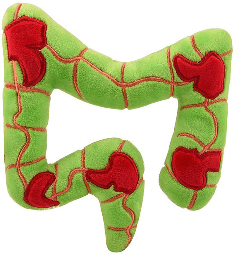 Giant Microbes Plush - Crohn's & Colitis back