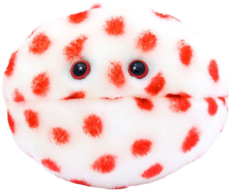 Giant Microbes Plush - Measles (Morbillivirus) close up