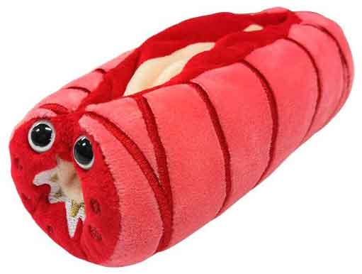 Giant Microbes Plush - Asthma side angle