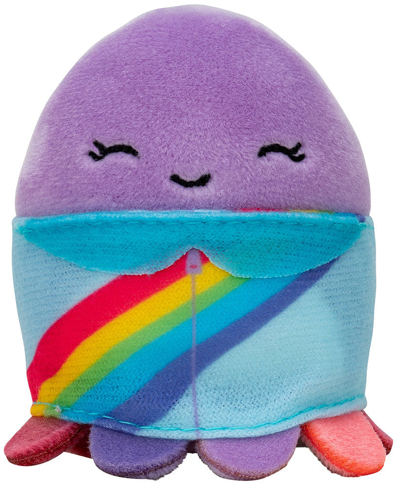 Squishmallows Squishville! (Series 6 Random) Mystery Mini Plush Pack (One Random Color) squid