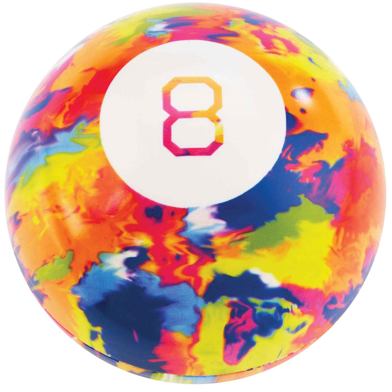 World's Smallest Tie Dye Magic 8 Ball open