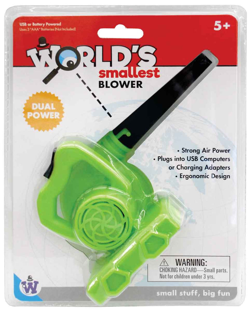 World smallest blower (by Westminster) Dual Power - Battery and USB