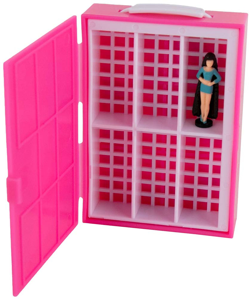 World's Smallest Barbie® in Fashion Case look inside