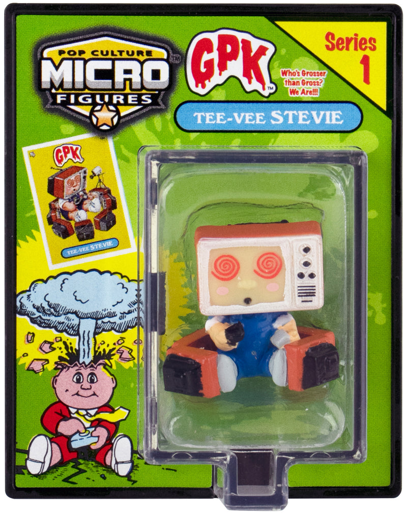 World's Smallest (GPK) Garbage Pail Kids (Tee-Vee Stevie)