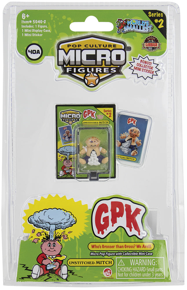 World's Smallest (GPK) Garbage Pail Kids Series 2 (1 Random)