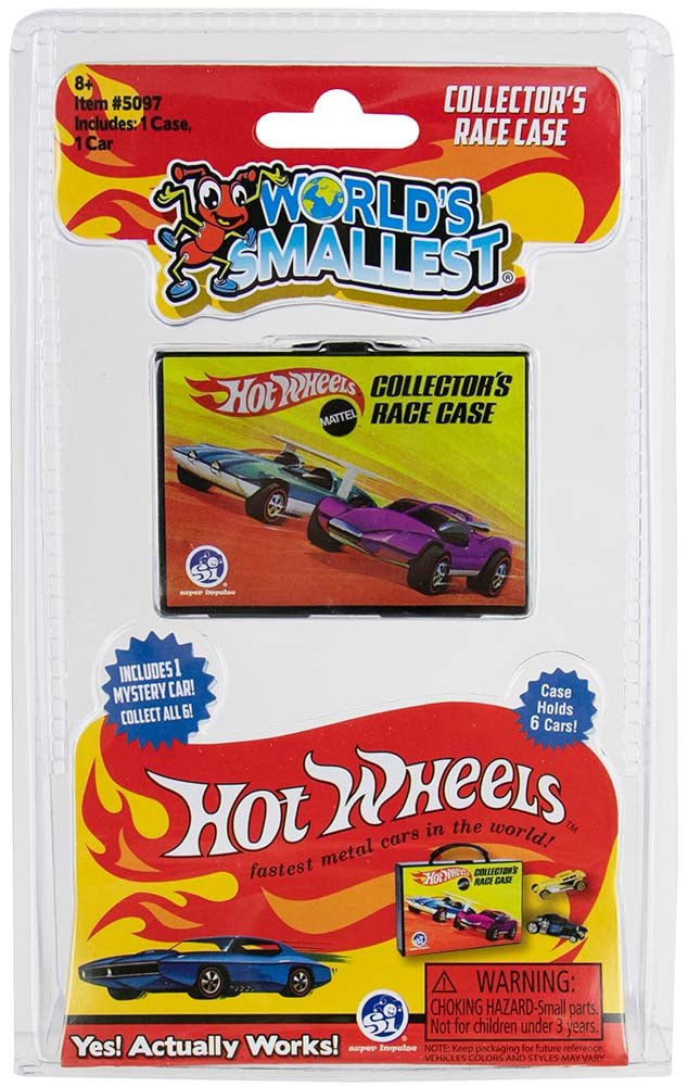 World's Smallest Hot Wheels™ in Carry Case