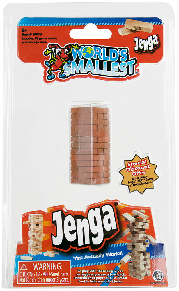 World's Smallest toys (Bundle of 3 New Game Arrivals -February 2022) jenga