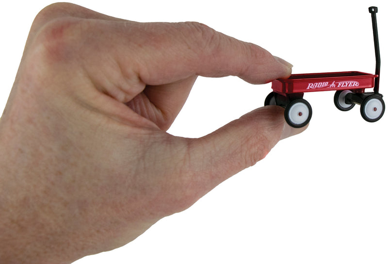 World’s Smallest Radio Flyer Wagon in hand