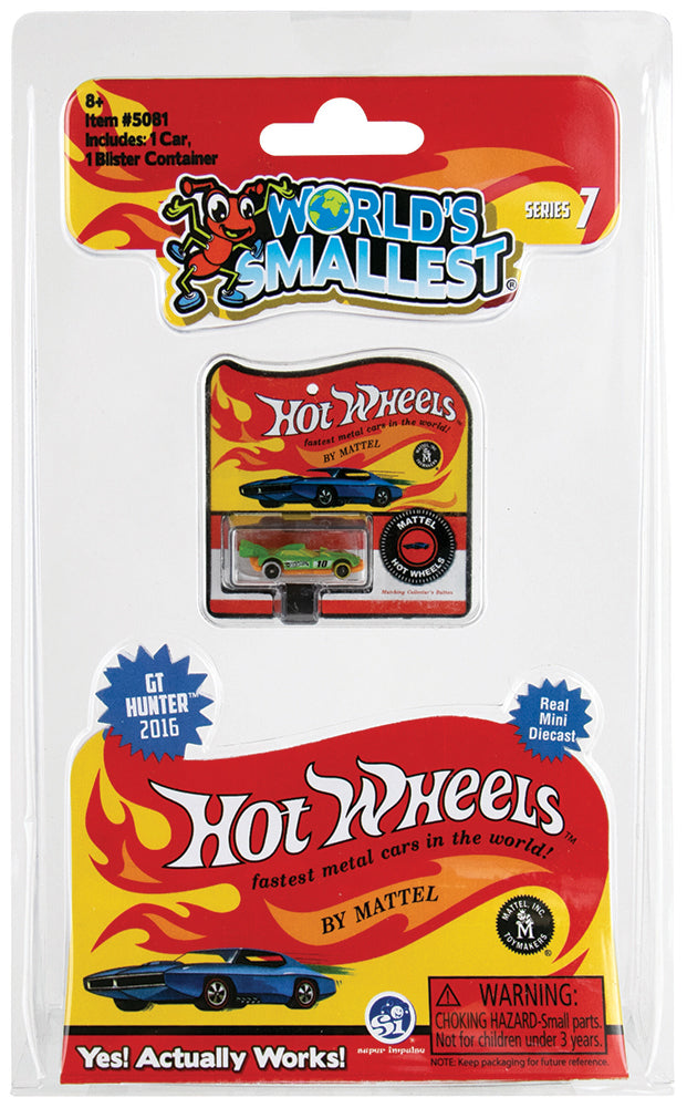 World's Smallest Hot Wheels - Series 7 - GT HUNTER 2016