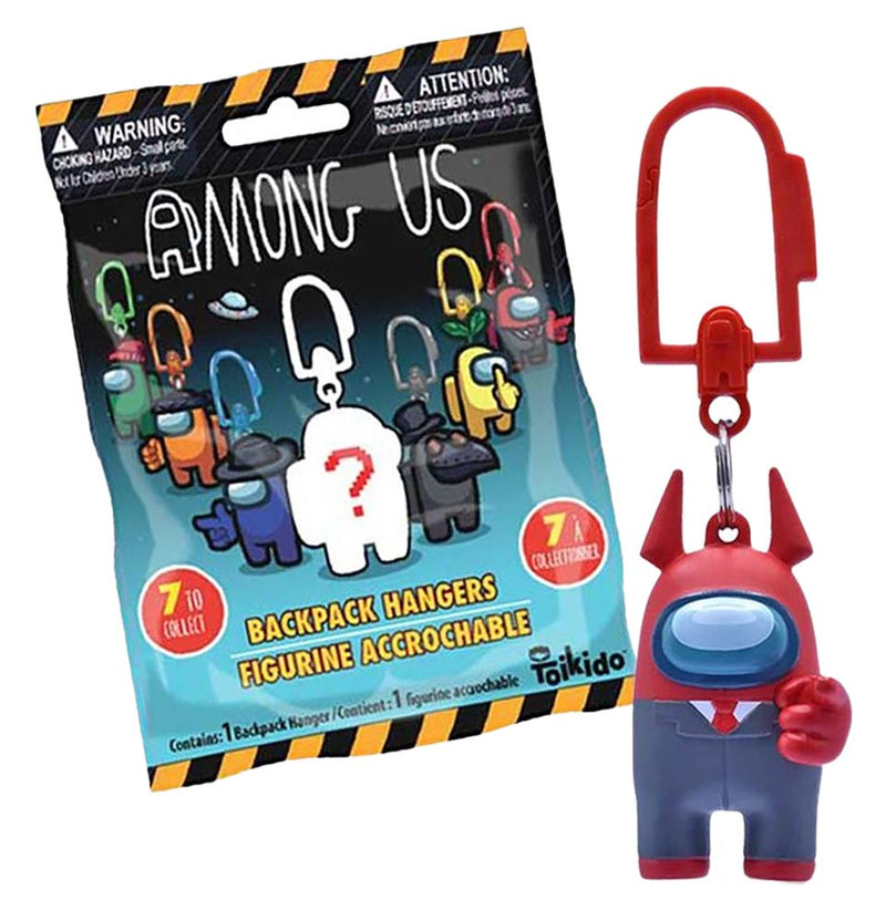 Among Us Backpack hangers red