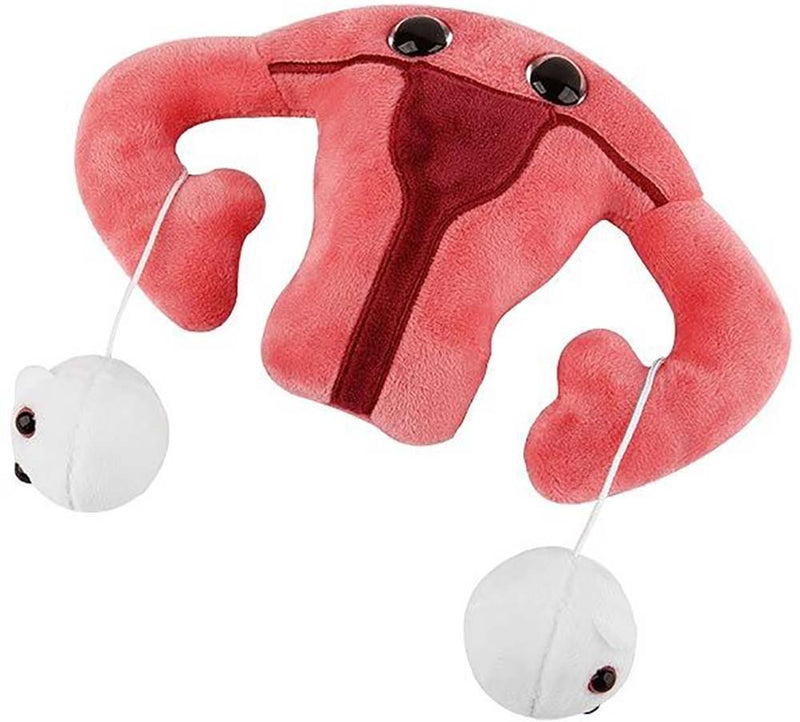 Giant Microbes Plush - Uterus angled